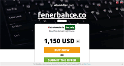 Desktop Screenshot of fenerbahce.co